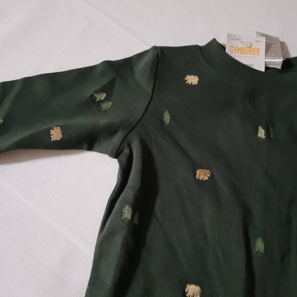 Gymboree Vintage 2005 In The Forest NWT 3-6 month embroidered Romper. Mixed Bin - Picture 2 of 3